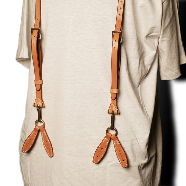 「Leather Suspender- LS01 」