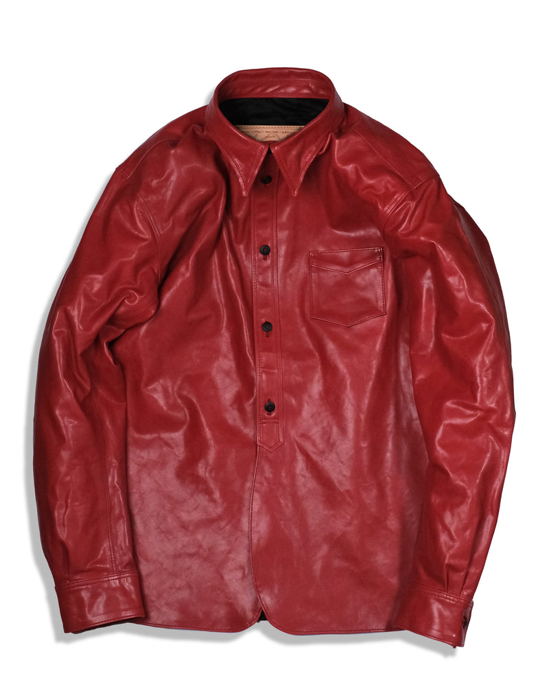 LEATHER WORK SHIRT WS03 | 天神ワークス