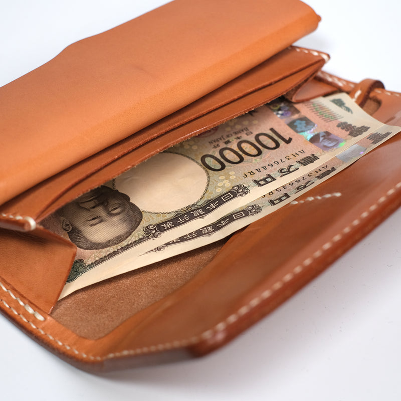 美品 天神ワークス ケース 小銭入れ レザー 本革 キャメル 財布 COIN WALLET- CW05 | 天神ワークス