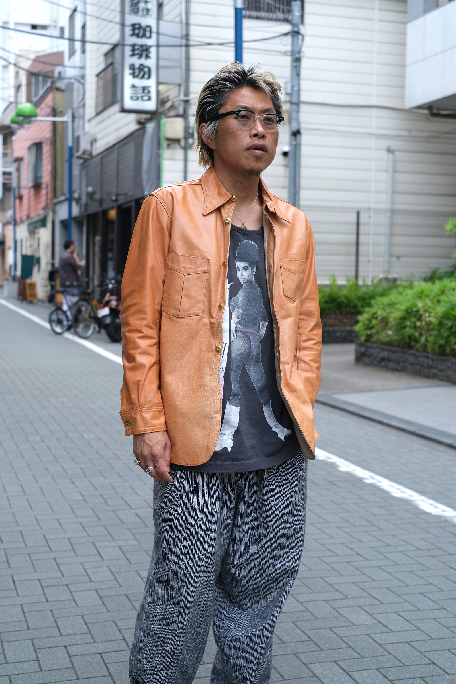 LEATHER WORK SHIRT WS03 | 天神ワークス