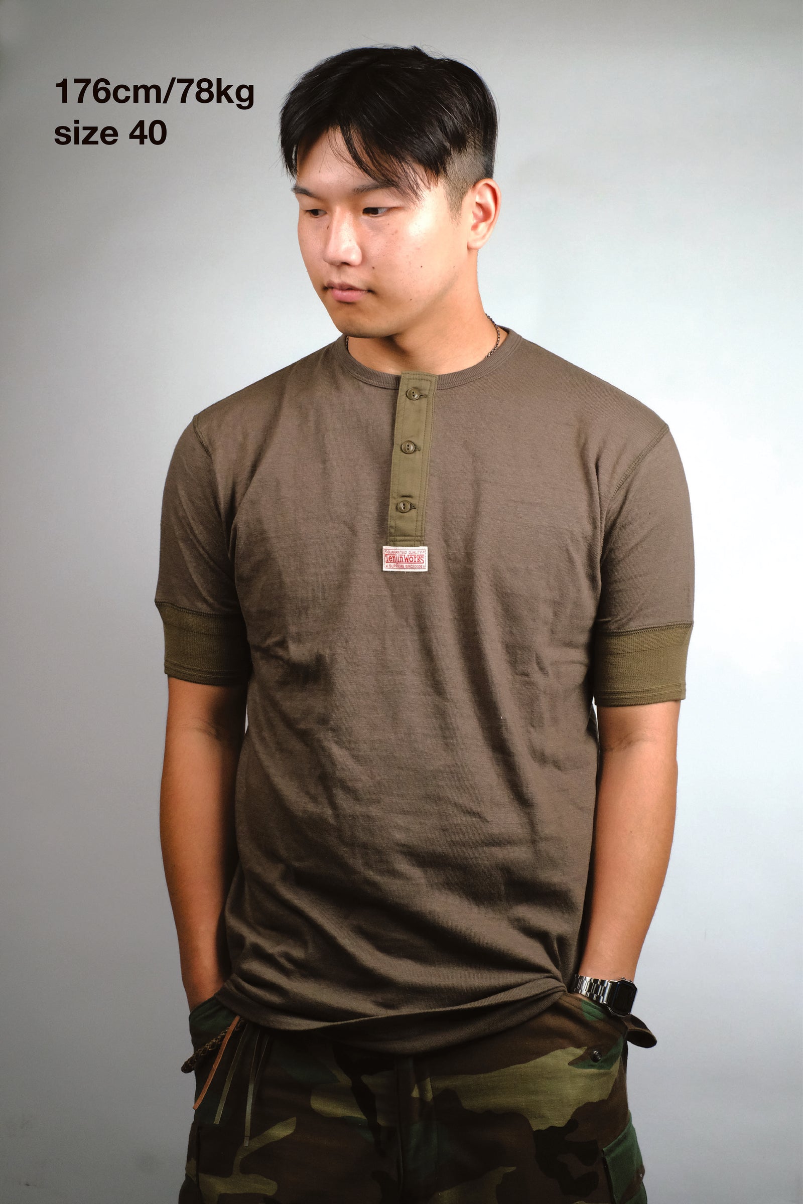 Henley Tee S/S- CS03 – 天神ワークス